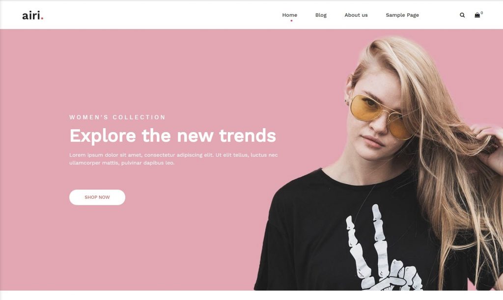 Best Woocommerce Themes 9 Airi 1 15 Best Woocommerce Themes For Your Online Store [2024] 6