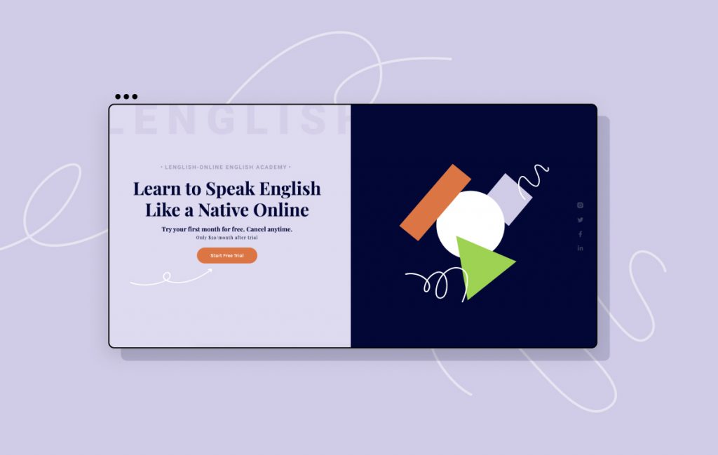 77 Online English Courses 15 Brand-New Elementor Landing Page Templates 9