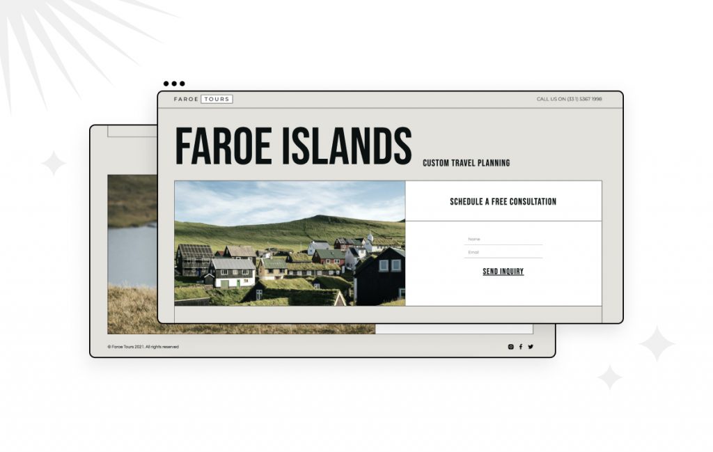 83 Faroe Islands Trip Planner 15 Brand-New Elementor Landing Page Templates 14