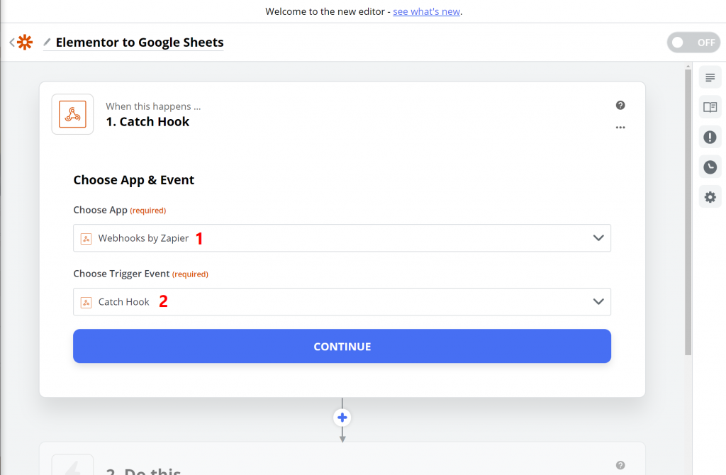 Catch Hook How To Connect Elementor To Google Sheets To Collect Leads 4
