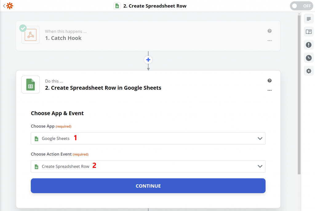 Create Spreadsheet Row How To Connect Elementor To Google Sheets To Collect Leads 10