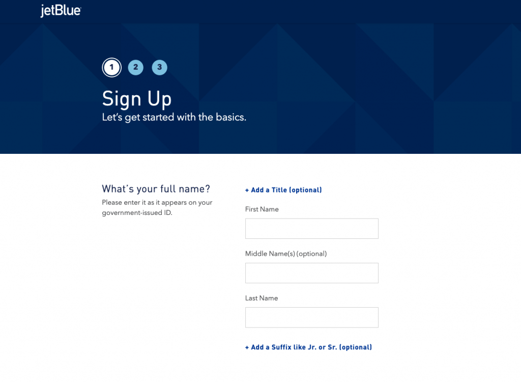 Sign Up Form Example Language