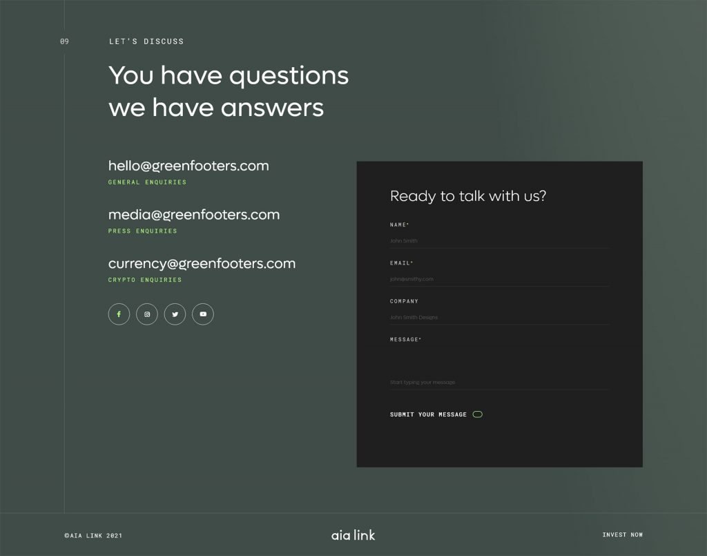 Form Footer Exploring Footer Design With Elementor 9
