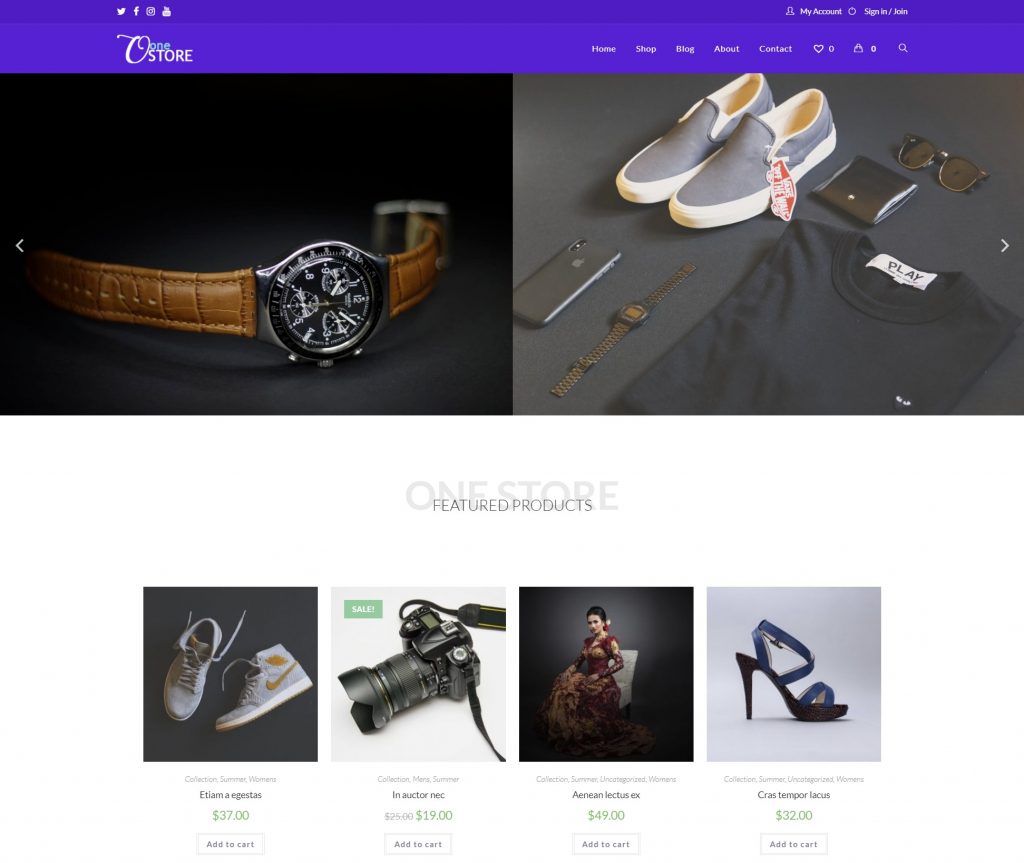Best Woocommerce Themes 3 Oceanwp 15 Best Woocommerce Themes For Your Online Store [2024] 8