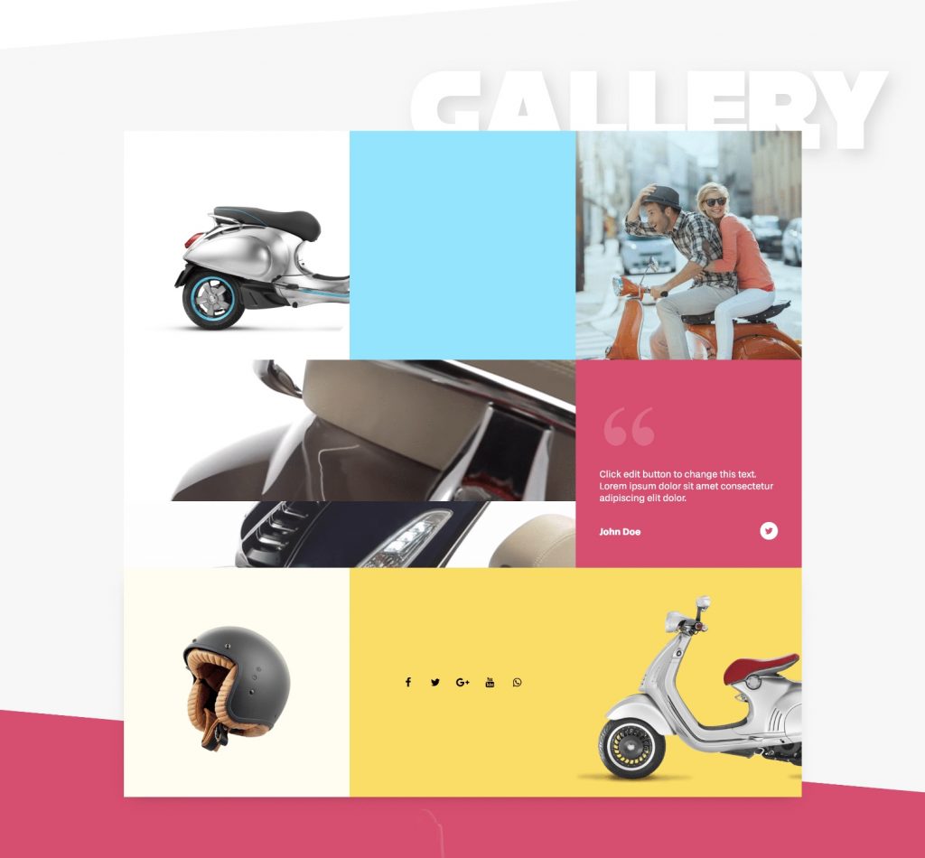 Landing Page Gallery