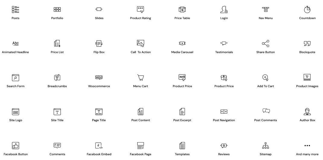 widgets