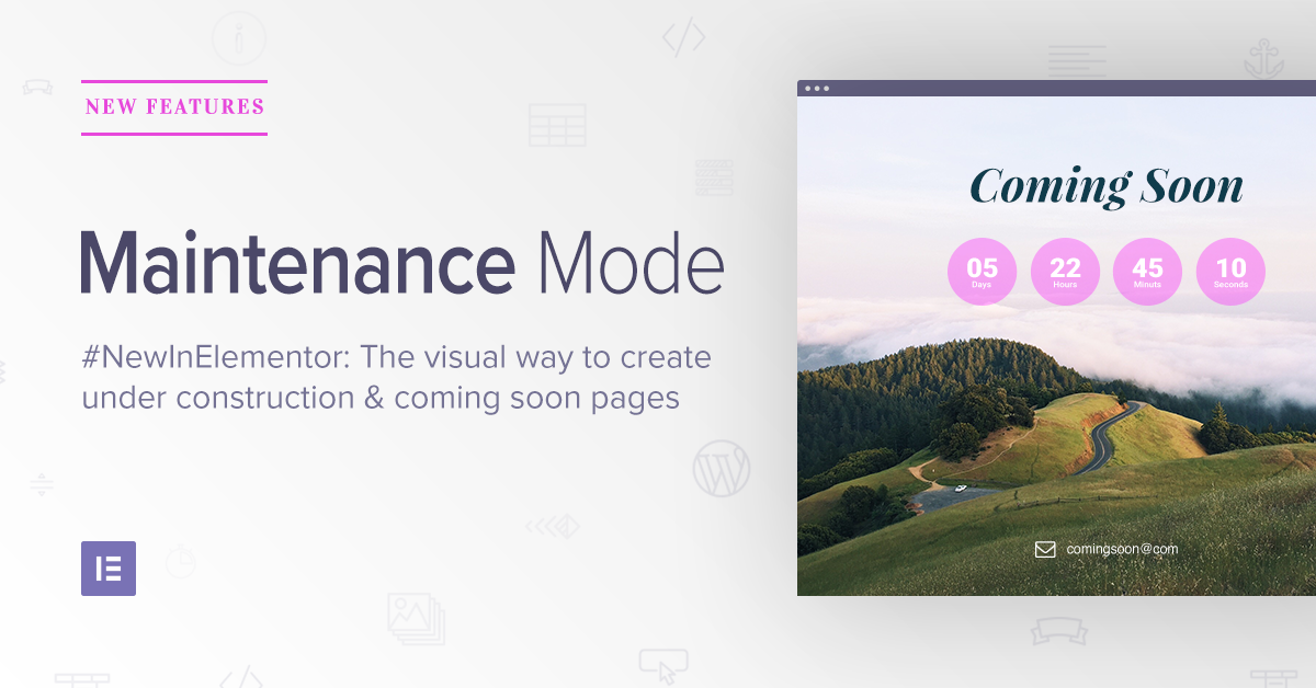 WordPress maintenance mode