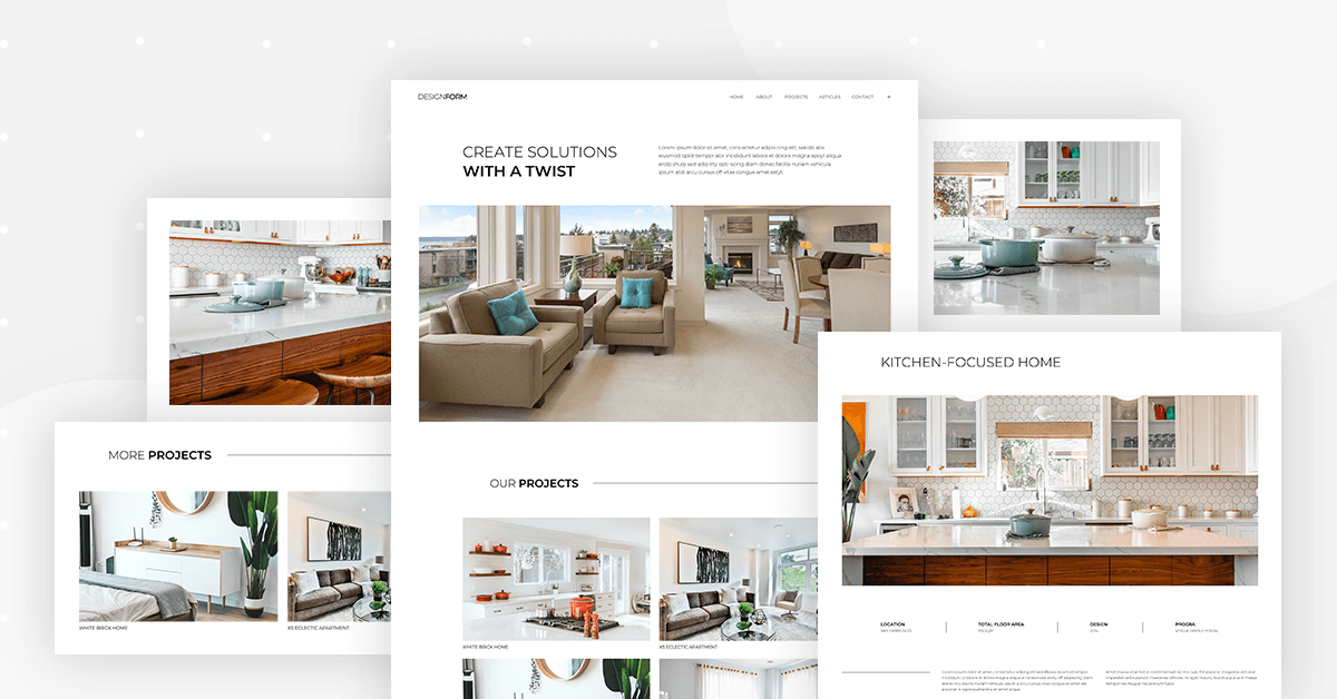 Interior Design Projectssingle Monthly Template Kits #8: The Interior Design Template Kit 2