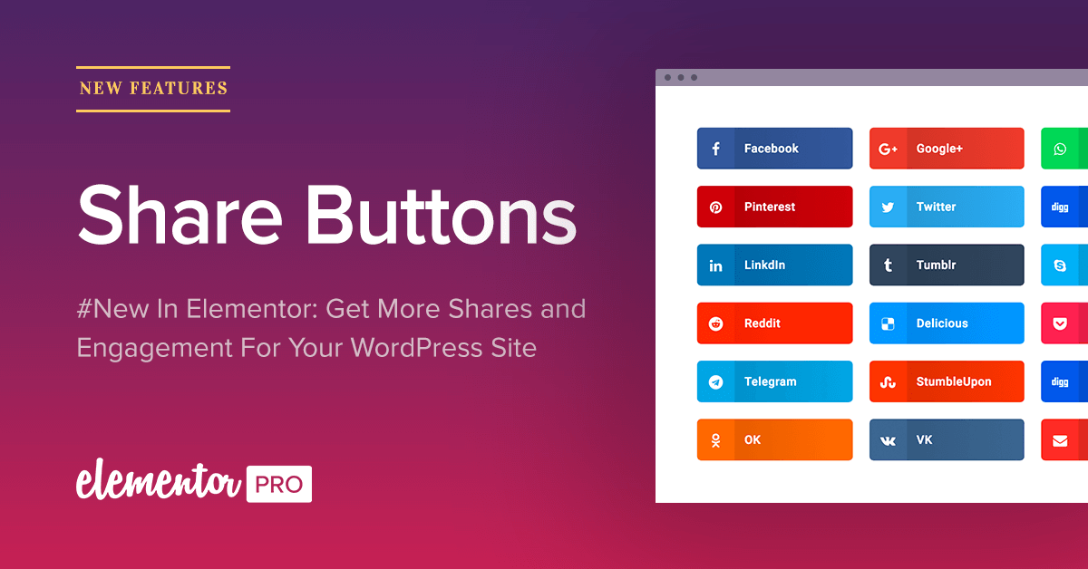 share buttons for WordPress