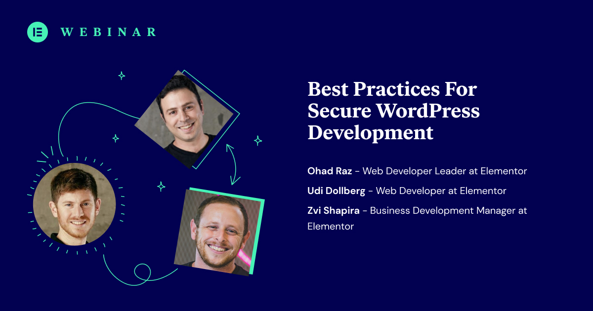 elementor addon security webinar