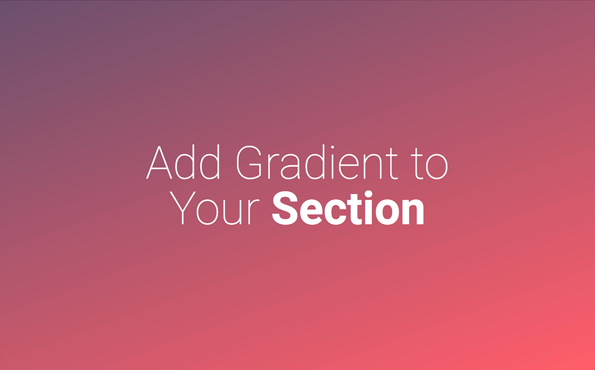 Background Gradient