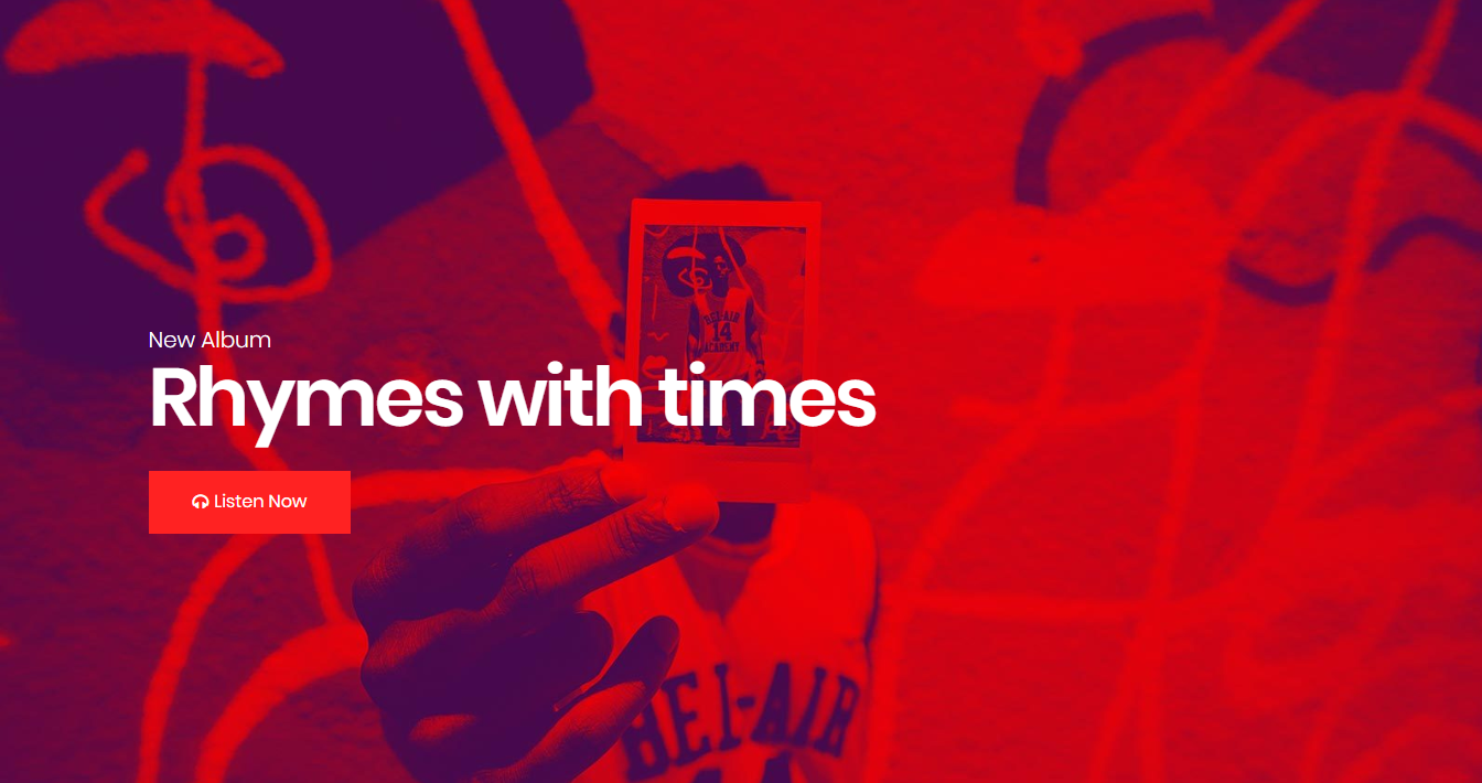 Rhymes 11 Music Website Templates Worth Singing About [Elementor Compatible] 10
