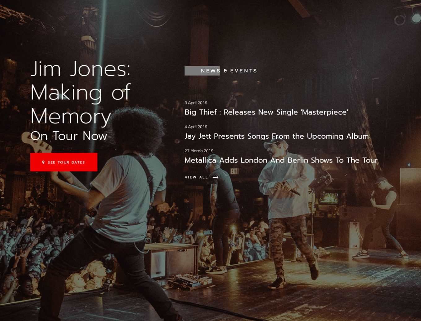 Indie Record Label 11 Music Website Templates Worth Singing About [Elementor Compatible] 5