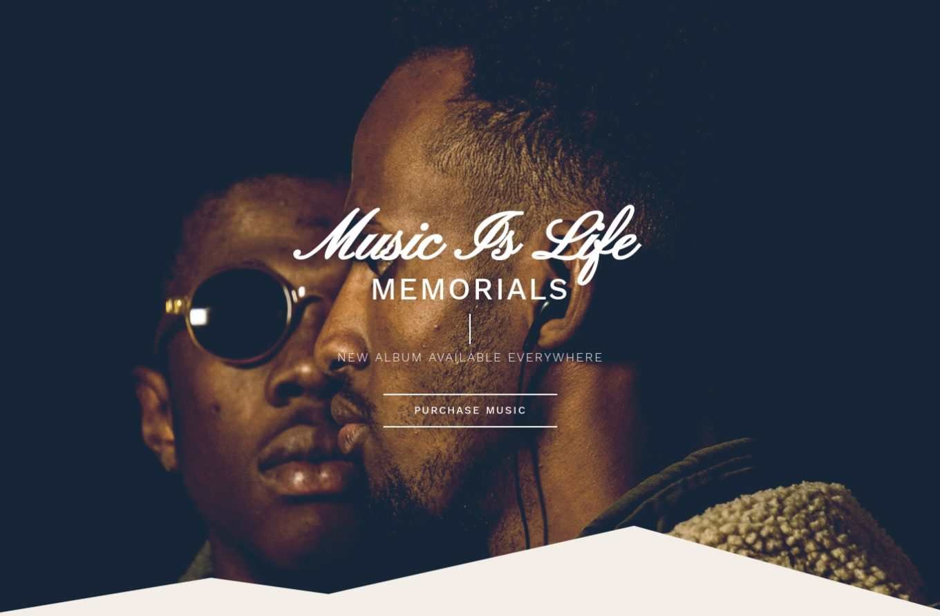 Musician 11 Music Website Templates Worth Singing About [Elementor Compatible] 7