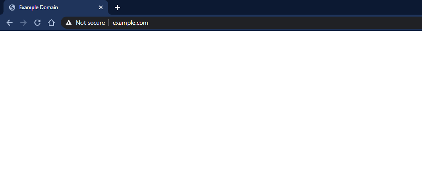 a screenshot of the white screen of death