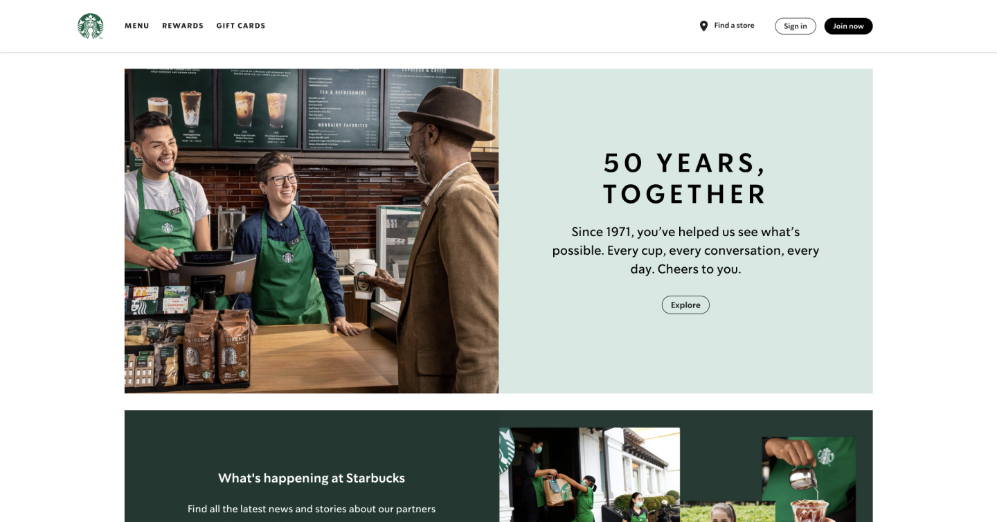 Starbucks 50 Years How To Get Your Website Ready For The Holiday Season Starbucks 50 Years How To Get Your Website Ready For The Holiday Season 2