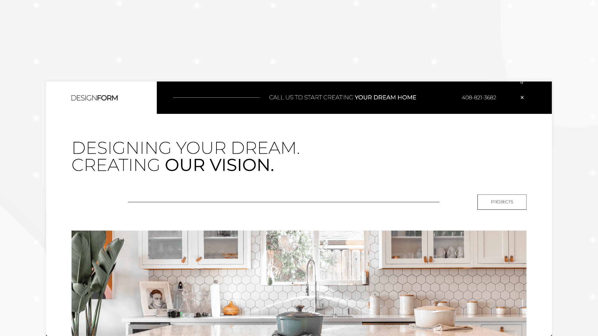 Popup Mobile Monthly Template Kits #8: The Interior Design Template Kit 7