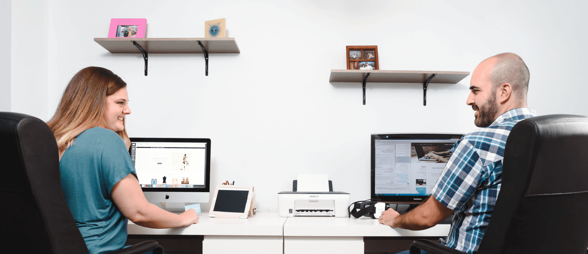 Mark & Barbara at Wicky Design