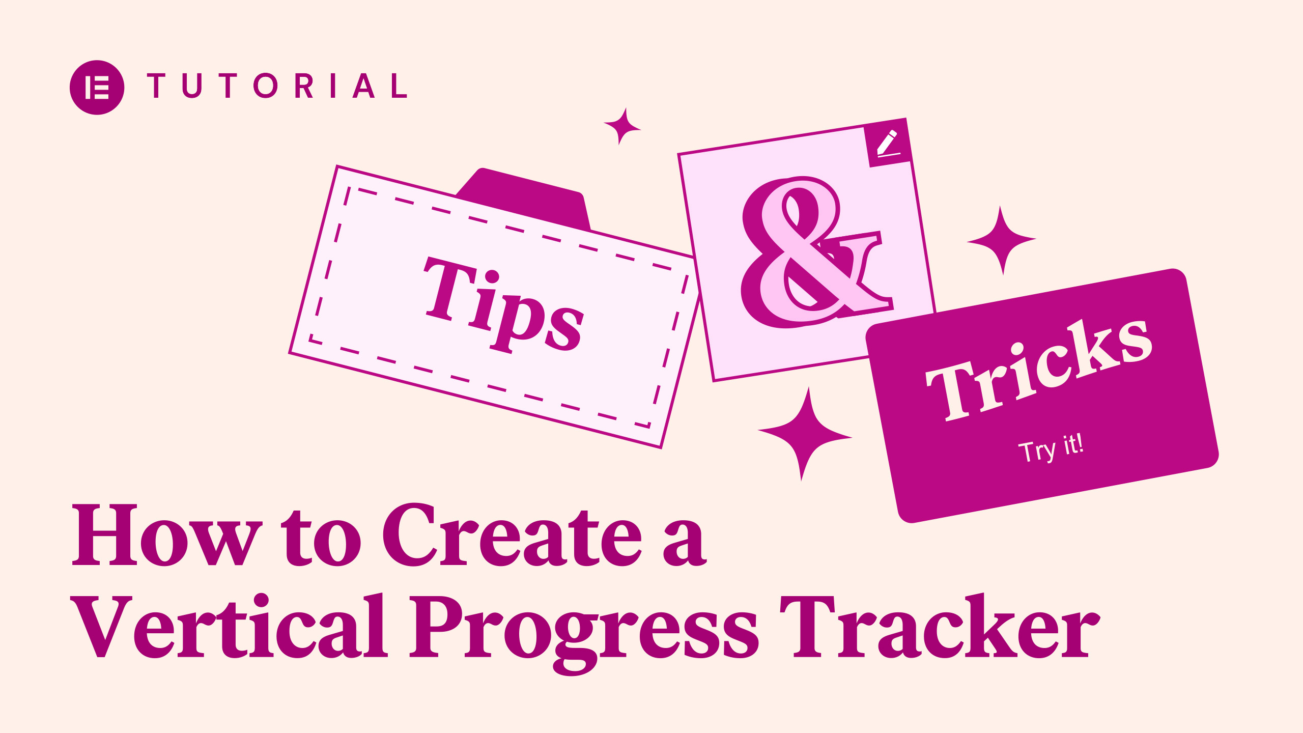 How to Create a Vertical Progress Tracker