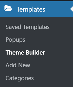 WordPress Theme Builder