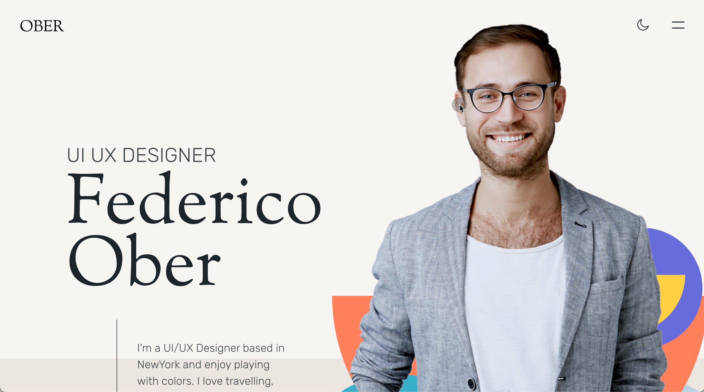 Ober - Personal Portfolio Resume