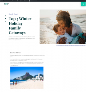 Family Tour Variation Theme Builder Wordpress Blog Monday Masterclass: 3 Reasons To Choose Theme Builder Over Themes 6