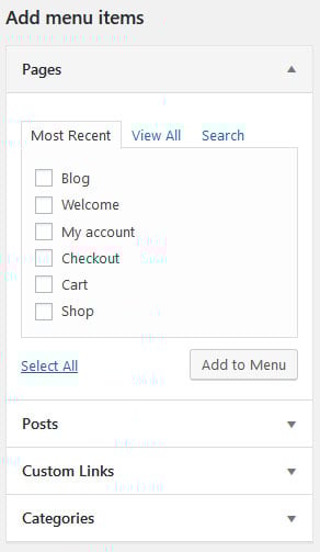 Menu-Items
