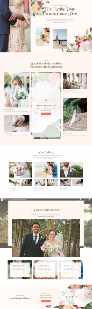 8. Wedding Planner Template