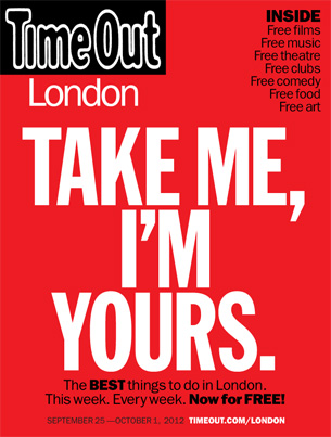 time out london typography
