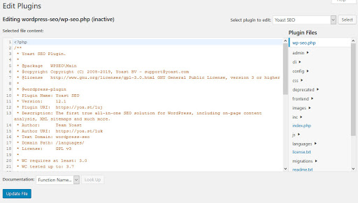 Plugin Editor How To Secure Your Wordpress Site: The Complete Guide Plugin Editor How To Secure Your Wordpress Site: The Complete Guide 2