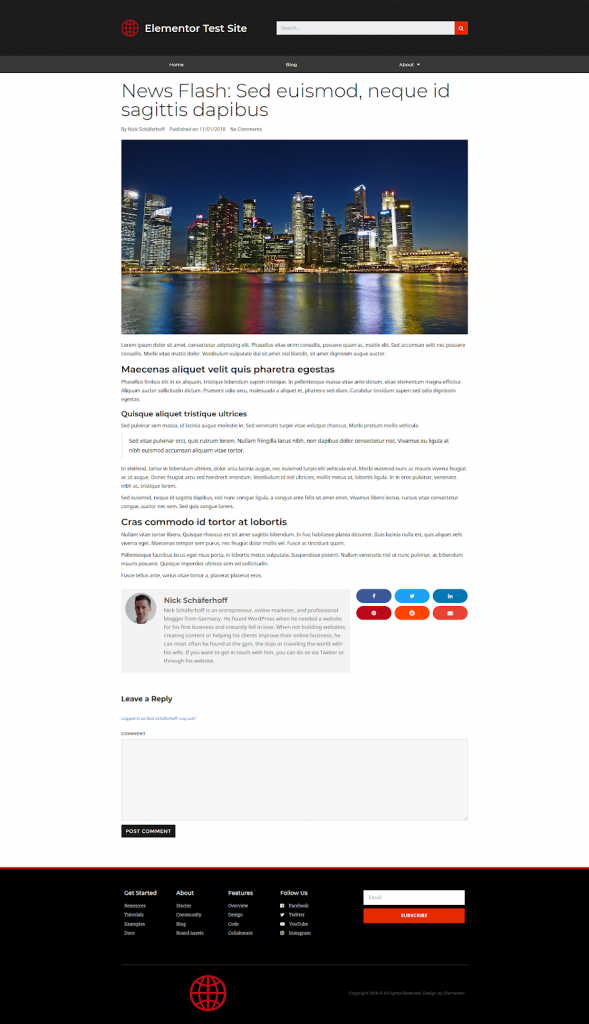 Image10 How To Customize Your Wordpress Theme A Screenshot Of The Finished Design