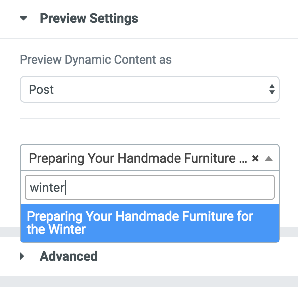 Picking representative post