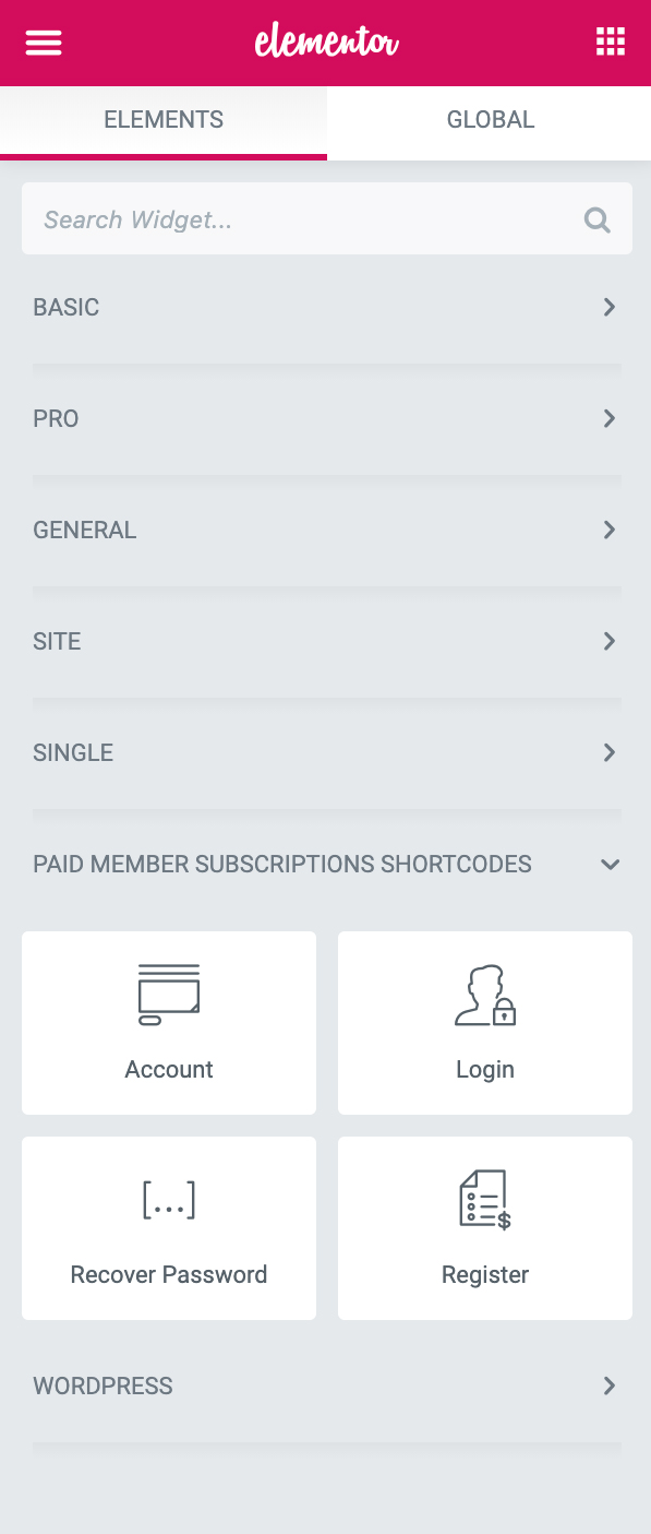 Paid Member Subscription Widgets How To Restrict Content On Elementor Sites 1