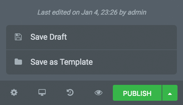 Last Edited Introducing Elementor V1.9: Never Lose Momentum With Autosave 1