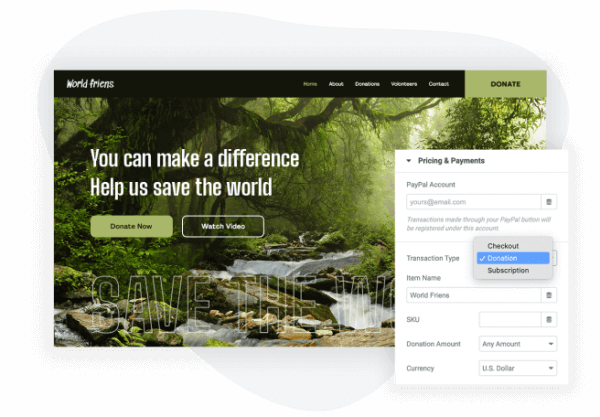 Create Your Own Donation Website