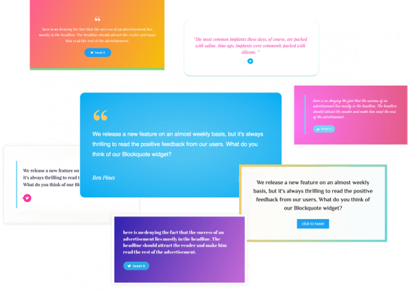 Take full control of the Style & Design of your blockquotes