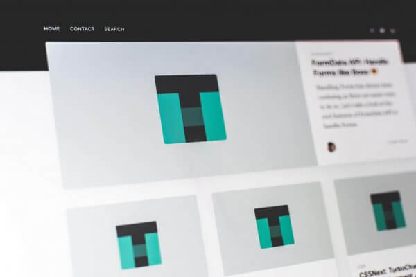 a screenshot of a website with placeholders instead of images.