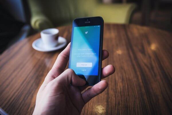 an image of a person using a mobile phone.
