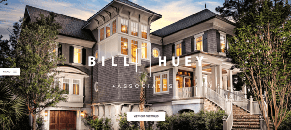 a screenshot of the Bill Huey website.