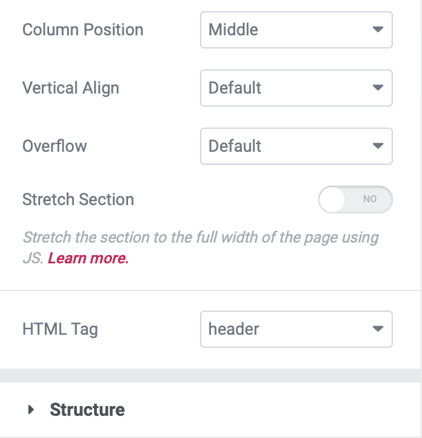 Header Html Tag How To Create A Shrinking Sticky Header With Elementor 1
