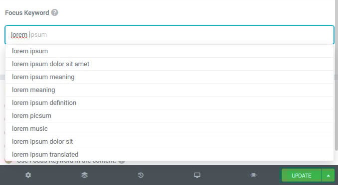Set Focus Keyword The New Rank Math Seo Integration For Elementor Explained Set Focus Keyword The New Rank Math Seo Integration For Elementor Explained 6