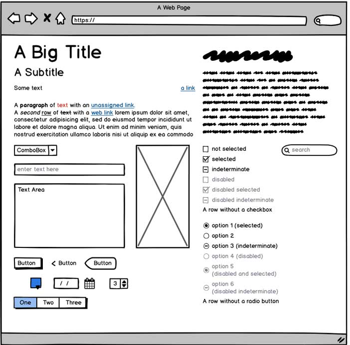 Wireframe Sample How To Wireframe A Website In 3 Easy Steps 8