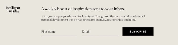 Intelligent Change 13 Ways To Increase Email Signups 8