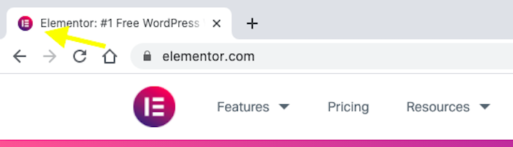 Elementor-Favicon