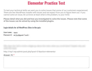 Elementor-Practice-Test