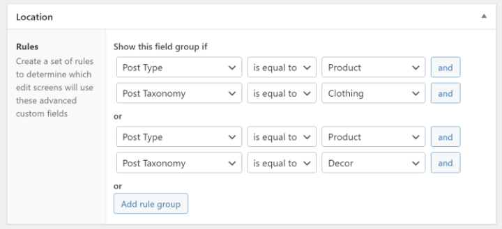 woocommerce-custom-fields-tutorial-2-target-certain-categories