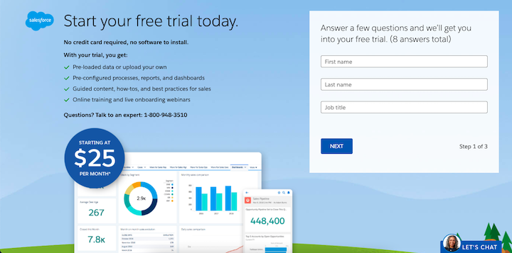 salesforce-free-trial-form-spacing