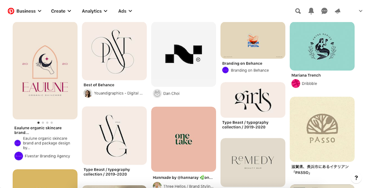 Fivestarbranding-Pinterest-Moodboard