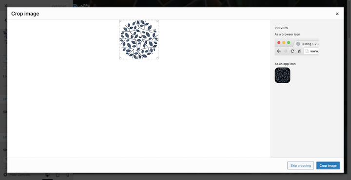 Wordpress-Crop-Favicon