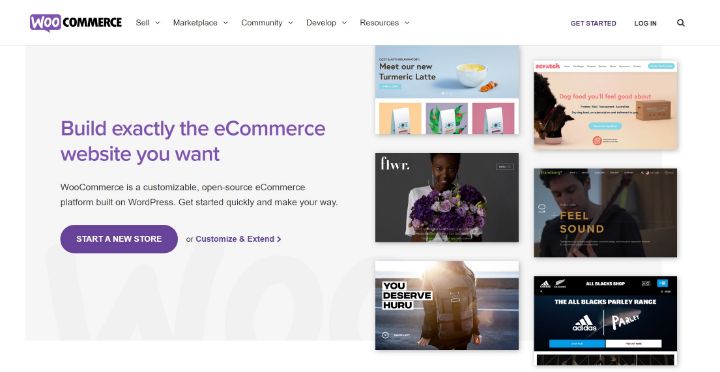 Woocommerce-Homepage